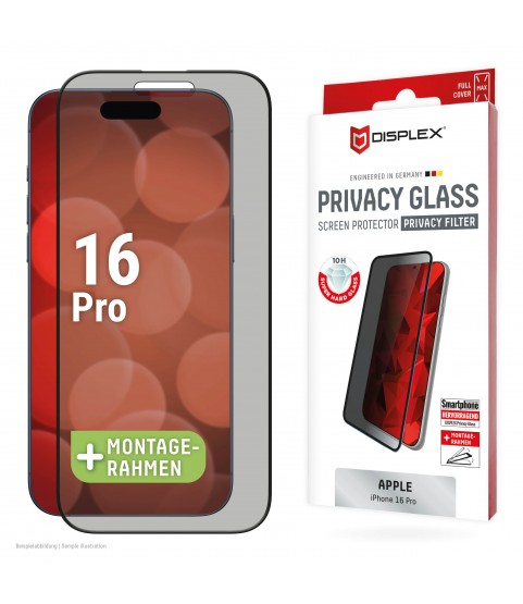 iPhone 16 Pro Privacy Tempered Glass 01999