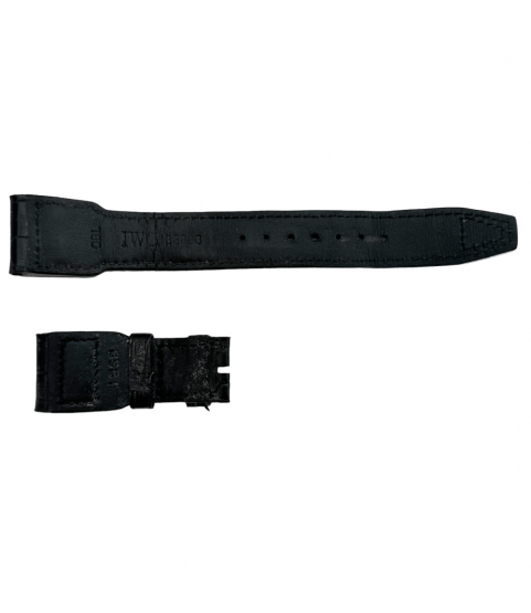 IWC watch leather strap, long model, 22mm
