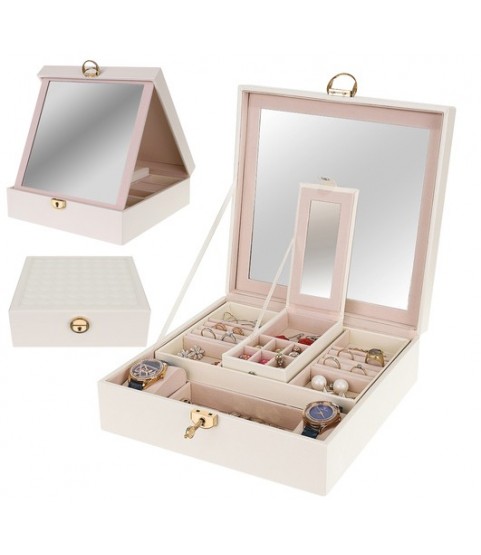 Beautylushh White Jewelry Box
