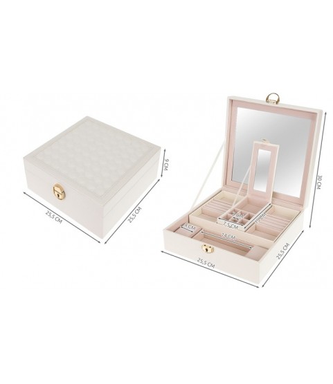 Beautylushh White Jewelry Box