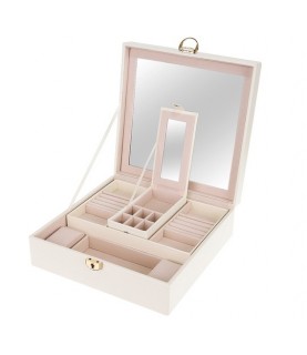 Beautylushh White Jewelry Box