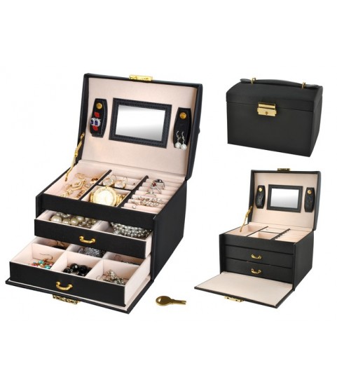 Beautylushh Black Jewelry Box