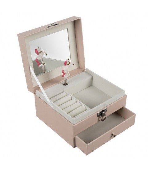 Jewelry Box with Unicorn Music Box