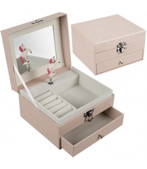Jewelry Box with Unicorn Music Box Jewelry Box with Unicorn Music Box