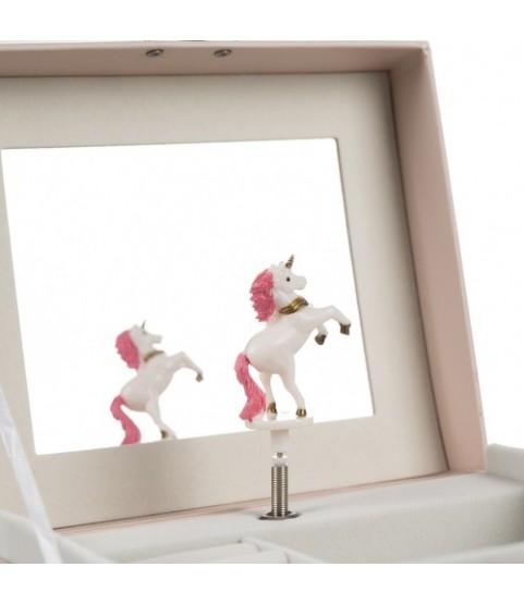 Jewelry Box with Unicorn Music Box