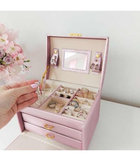 Beautylushh White Jewelry Box