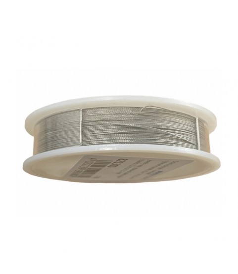 Jewelry wire, stainless steel, nylon coated, 9,2 m, Ø 0,31 mm