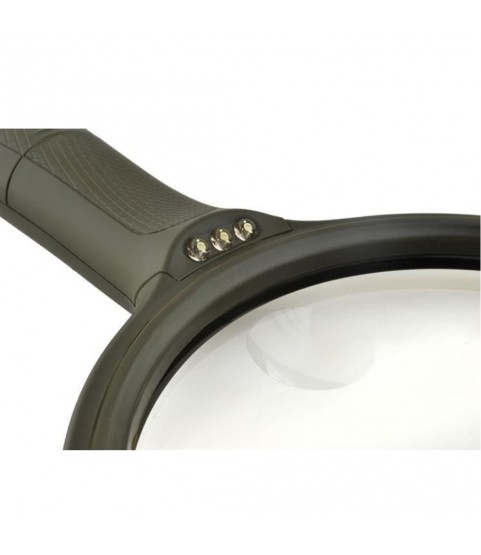 LED magnifying glass loupe X5