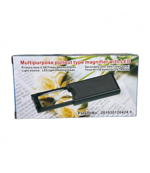 Led UV 45x extendable jewellery loupe