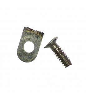 Longines caliber 30L countersunk flat head screw, flat end part 166