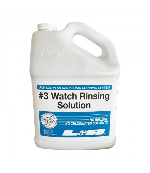 L&R #3 / #11 rinsing solution 3.8 litres
