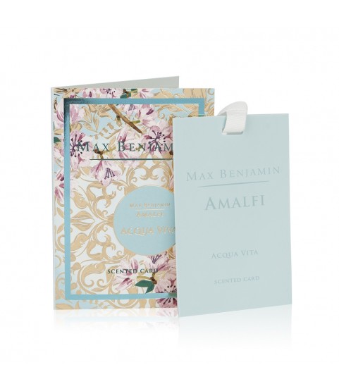 Luxury Scented Card - Amalfi Acqua Vita Max Benjamin