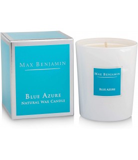 Max Benjamin Blue Azure Natural Candle