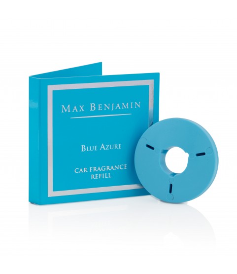 Blue Azure Luxury Car Fragrance Refill - Max Benjamin