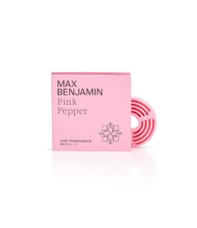 Luxury Car Fragrance Refill - Pink Pepper by Max Benjamin