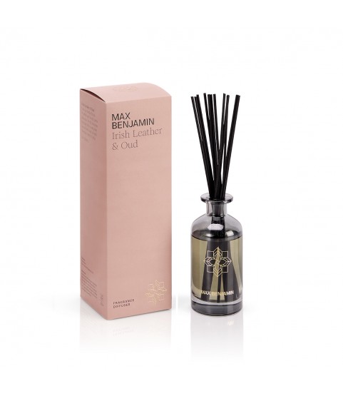 Irish Leather and Oud Luxury Diffuser – Max Benjamin