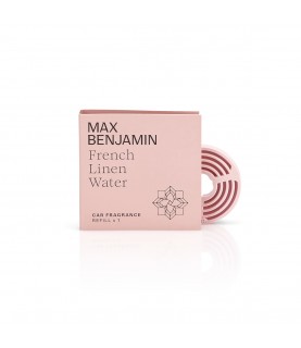 Max Benjamin French Linen Water car fragrance refill