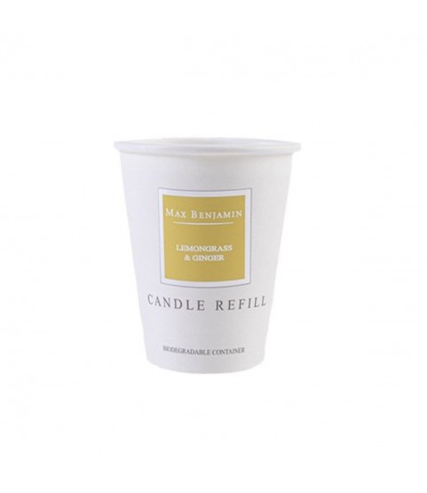 Max Benjamin Lemongrass & Ginger Candle Refill