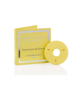 Max Benjamin Lemongrass & Ginger Luxury Car Fragrance Refill Max Benjamin Lemongrass & Ginger Luxury Car Fragrance Refill