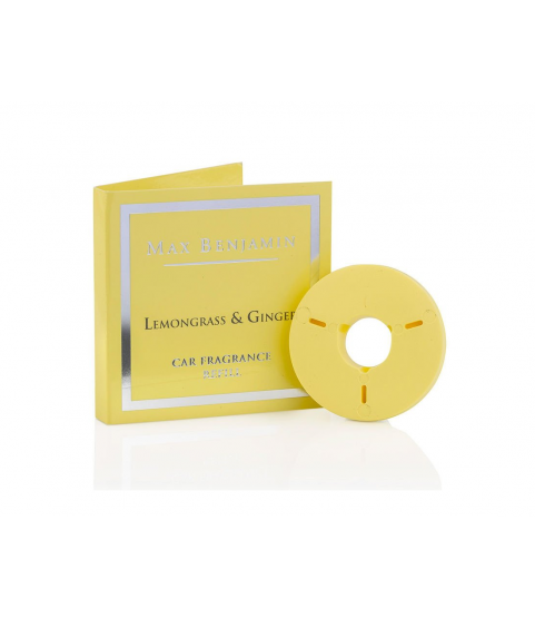 Max Benjamin Lemongrass & Ginger Luxury Car Fragrance Refill