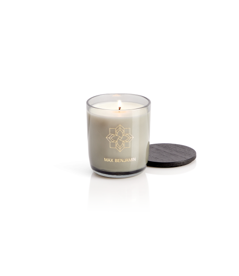 French Linen Water Luxury Natural Candle & Lid – Max Benjamin