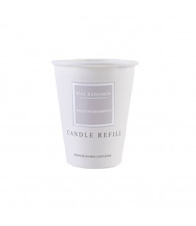 Max Benjamin White Pomegranate Candle Refill