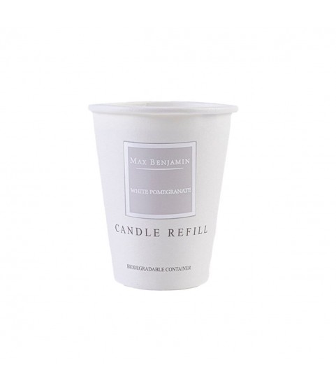 Max Benjamin White Pomegranate Candle Refill