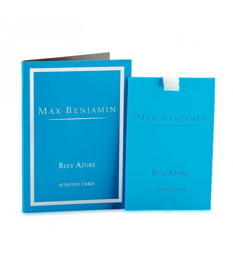 Blue Azure Luxury Scented Card Max Benjamin