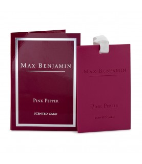 Pink Pepper Luxury Scented Card Max Benjamin