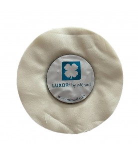 Merard Polishing wheel for finishing N° STV, natural coloured percale textile Ø 100 mm, 54 folds