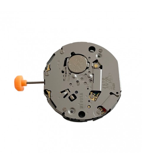 Miyota JS26 12 1/2''' SC-chronograph 3 sub-dials on 3-6-9 and date indication on 4 o'clock quartz movement