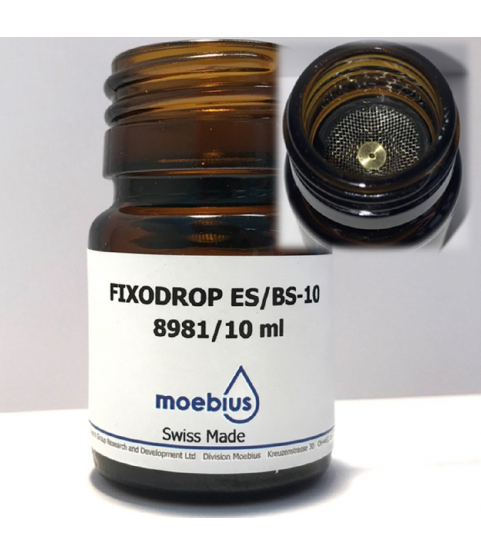 Moebius 8981 Epilame Fixodrop ES bottle with basket 10ml