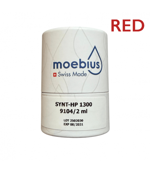 Moebius 9104 1300 Synthetic HP Oil Mechanical Watches 2ml red color Moebius 9104 1300 Synthetic HP Oil Mechanical Watches 2ml red color