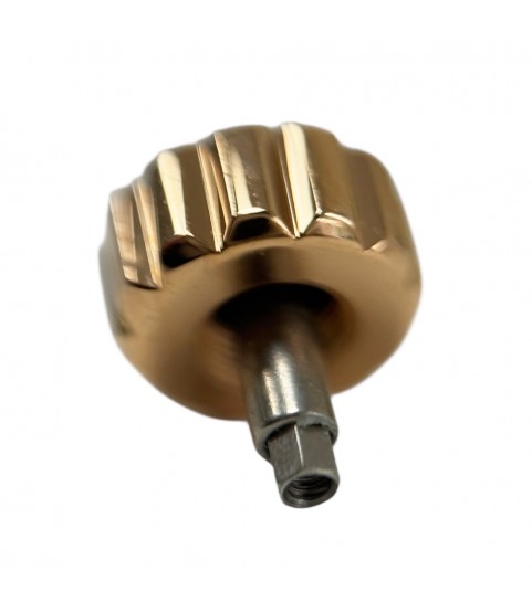 New 18k rose gold crown for Patek Philippe Nautilus 5980/1R-001 part