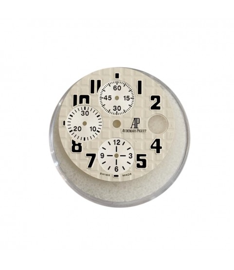 New Audemars Piguet 26020ST Safari Royal Oak Offshore Chronograph 42mm white dial part