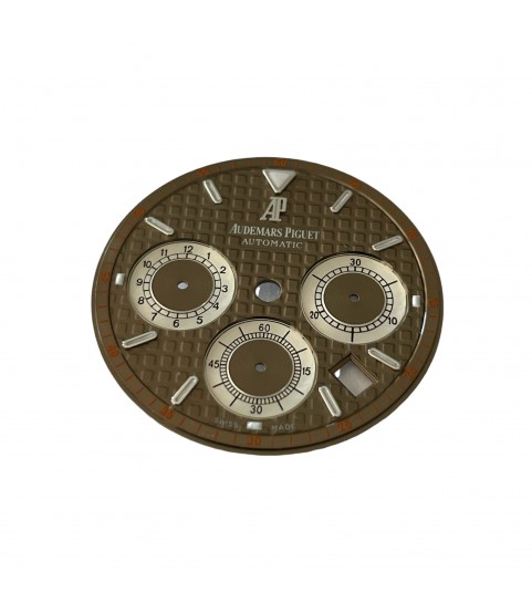 New Audemars Piguet 26300ST, 25860ST Havana dial with set of chronograph hands New Audemars Piguet 26300ST, 25860ST Havana dial with set of chronograph hands