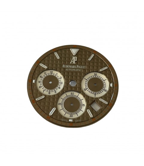 New Audemars Piguet 26300ST, 25860ST Havana dial with set of chronograph hands New Audemars Piguet 26300ST, 25860ST Havana dial with set of chronograph hands
