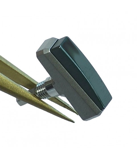 New Audemars Piguet Royal Oak Offshore 26405CE green chronograph push button part 2 o'clock