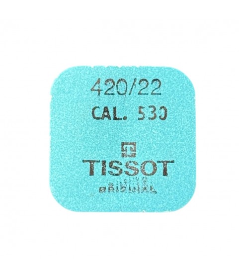 New crown wheel with screw for Tissot caliber 530, part 420, 422