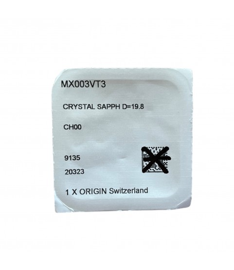 New crystal glass for Cartier Pasha 2973 watch 19.8mm