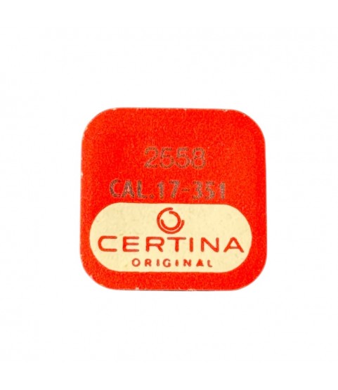 New double toothed hour wheel for Certina 17-351, part 2558