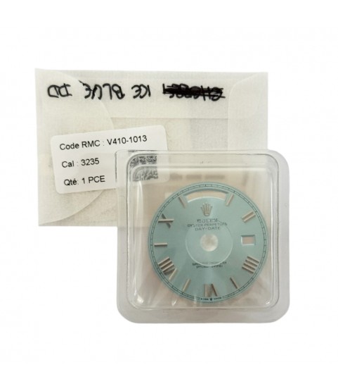 New Ice Blue dial with set of hands for Rolex Day-Date Platinum 228236 watch