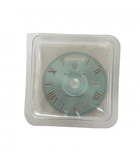 New Ice Blue dial with set of hands for Rolex Day-Date Platinum 228236 watch
