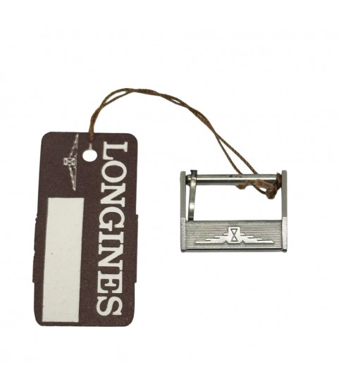 New Longines stainless steel strap clasp, 16mm