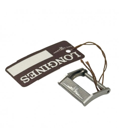 New Longines stainless steel strap clasp, 16mm