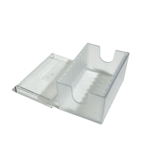 New plastic storage box for watch crystals to 10 units