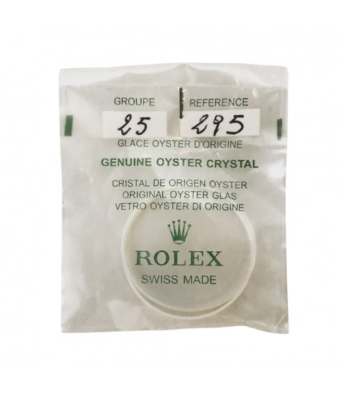 New Rolex 25-295 Crystal Glass 14270, 16520, 16518, 16523
