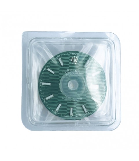 New Rolex Datejust 126334 green motif dial 41 mm part