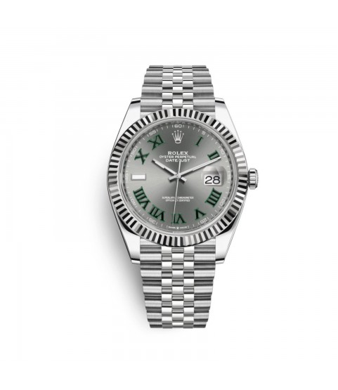 New Rolex Datejust 126334 Wimbledon men's watch 41mm 2022 full set