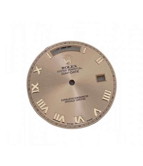 New Rolex Day-Date roman rose dial 218235 cal. 3156